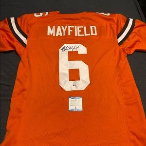 Browns Baker Mayfield Authentic Signed Jersey